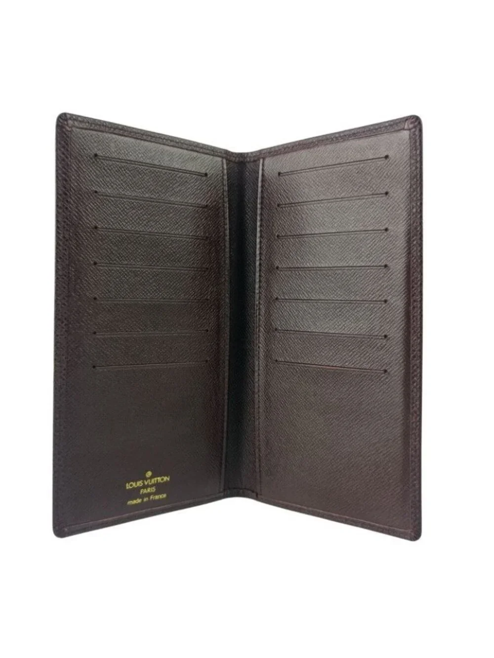 Louis Vuitton Wallet Taiga Porto 14 Cult Cles Acajou Leather Billfold